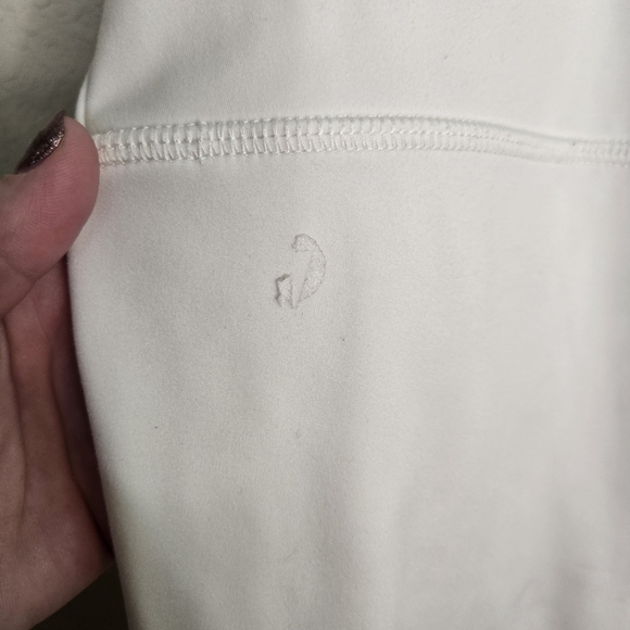 Popflex | Coconut Cream Active Engery Shortie Romper w/ Mesh Panels & Open Back - Picture 7 of 13